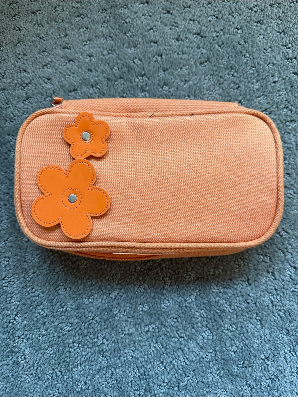Maybelline Orange Floral make up case